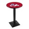 Holland Bar Stool Co 42" Blk Wrinkle Fresno State Pub Table L217B4228FresSt - alternate 1
